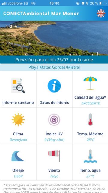 La aplicación móvil CONECTAmbiental permite resolver 170 incidencias ambientales en el Mar Menor - 1, Foto 1