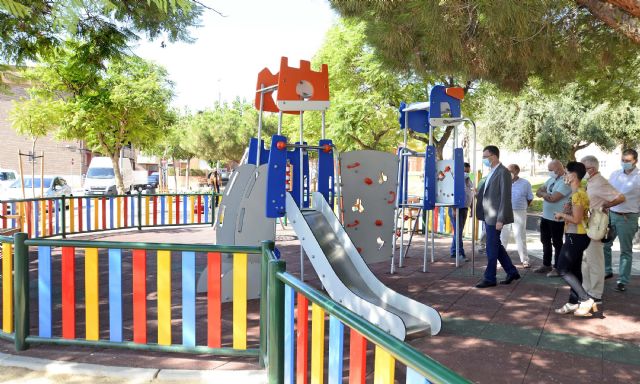 El Ayuntamiento recupera el parque Río Ebro de La Ñora, un espacio de 1.300 m2 de ocio familiar para todas las edades - 3, Foto 3