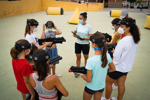 Se inicia la Semana de la Juventud en Calasparra con éxito de participación en la actividad LASER TAG - 2, Foto 2