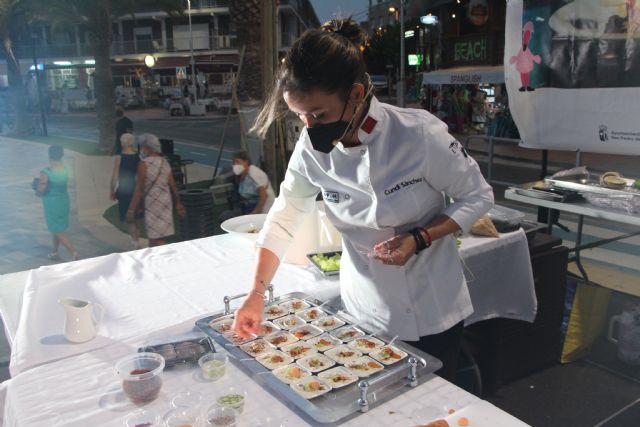 Tomás Écija y Cundi Sánchez revisaron los sabores del Mar Menor en su showcooking Sal y Salazón - 3, Foto 3