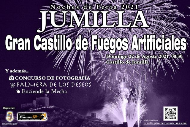 Las mejores fotos del Castillo de Fuegos Artificiales del próximo 22 de agosto tendrán premio - 1, Foto 1