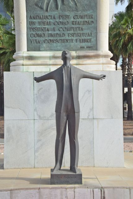 Homenaje al padre de la patria andaluza que se celebra cada 10 de agosto en el lugar donde fue fusilado a manos de los golpistas, en Sevilla, ha estado dedicado al municipio que lo vio nacer, Casares - 1, Foto 1