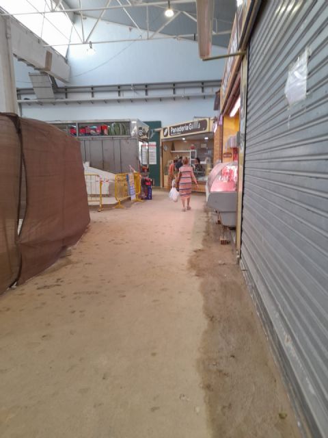 Sí Cartagena denuncia retrasos en las obras del Mercado de Santa Florentina - 1, Foto 1