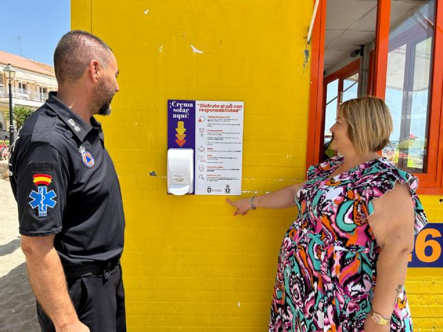 En marcha una campaña para concienciar a los bañistas del uso de la crema solar - 1, Foto 1