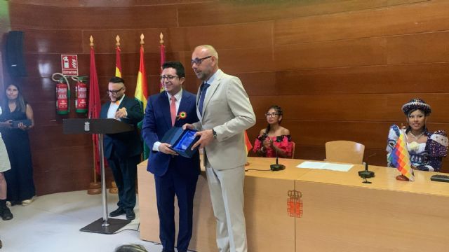La murciana Mofer Solar recibe el reconocimiento del consulado de Bolivia - 1, Foto 1