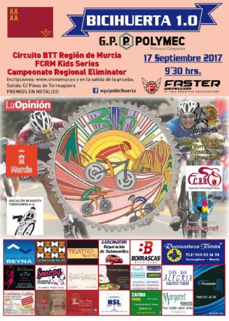 La décima edición de la carrera 'Bici Huerta 1.0' se celebrará este domingo en Torreagüera - 3, Foto 3