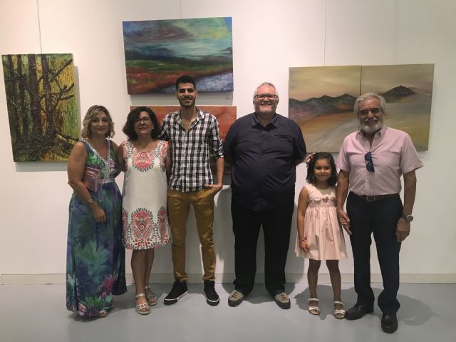 El Auditorio acoge la exposición colectiva de César Antonio Pons, María del Pilar Jiménez y José Antonio Segura - 1, Foto 1