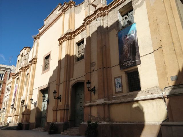 MC exige a la alcaldesa que ponga a disposición de la CARM los 300.000 euros aprobados en el Presupuesto municipal de 2018 para el arreglo de la fachada de Santa María de Gracia - 1, Foto 1