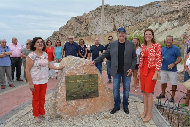 Joan Manuel Serrat inaugura en Águilas el mirador que lleva su nombre asegurando sentirse unido a este hermoso lugar del mundo - 2, Foto 2