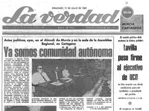 Treinta y siete años de autonomía murciana - 4, Foto 4