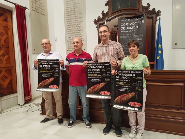 Este próximo viernes, 13 de septiembre, se celebrará el 'I Encuentro de Cortadores de Jamón a favor de AEMA III' - 1, Foto 1