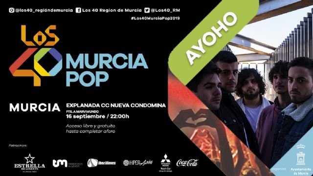 Miss Caffeína y Alfred García, en LOS40 Murcia Pop, la víspera de la Romería - 2, Foto 2