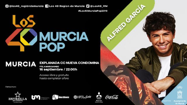 Miss Caffeína y Alfred García, en LOS40 Murcia Pop, la víspera de la Romería - 3, Foto 3