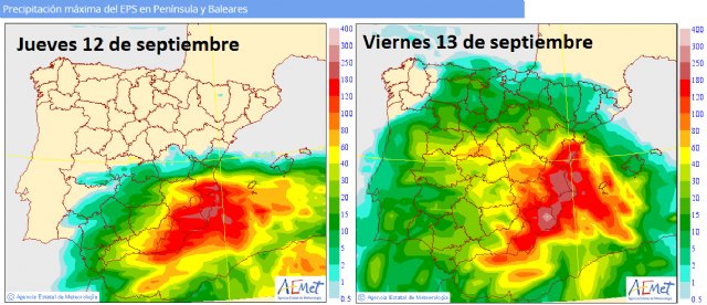 Se activa el aviso rojo en la Región de Murcia por posibilidad de lluvias torrenciales, Foto 3