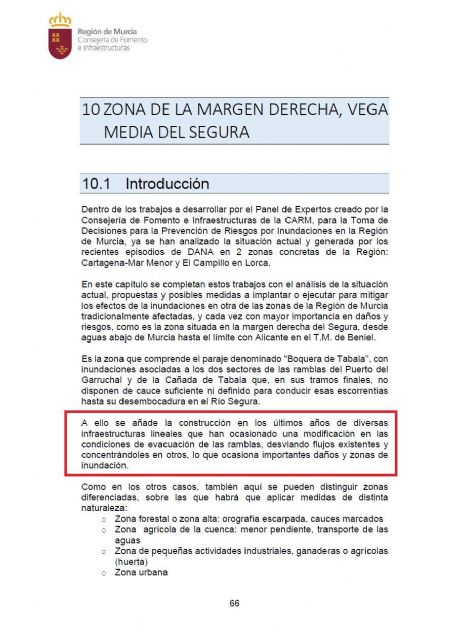 Huermur señala que la CARM reconoce que el impacto de las infraestructuras por la Huerta agrava las inundaciones - 2, Foto 2