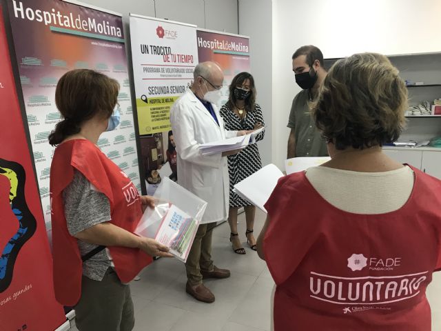 “Tu carpeta amiga, tu amigo voluntario” llega al Hospital de Molina de manos de Fundación FADE - 5, Foto 5
