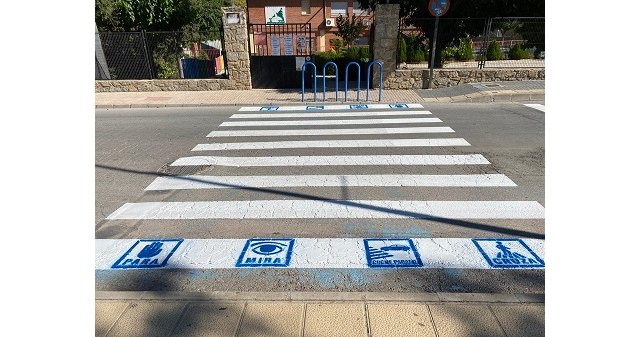 Cehegín adapta pasos de peatones para niños con trastorno del espectro autista - 1, Foto 1