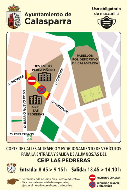 El Ayuntamiento de Calasparra lanza la campaña VUELVE AL COLE ANDANDO - 2, Foto 2