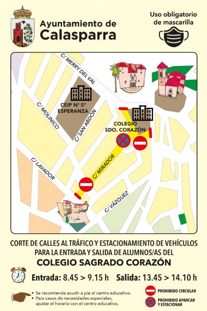 El Ayuntamiento de Calasparra lanza la campaña VUELVE AL COLE ANDANDO - 3, Foto 3