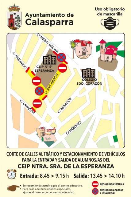 El Ayuntamiento de Calasparra lanza la campaña VUELVE AL COLE ANDANDO - 4, Foto 4