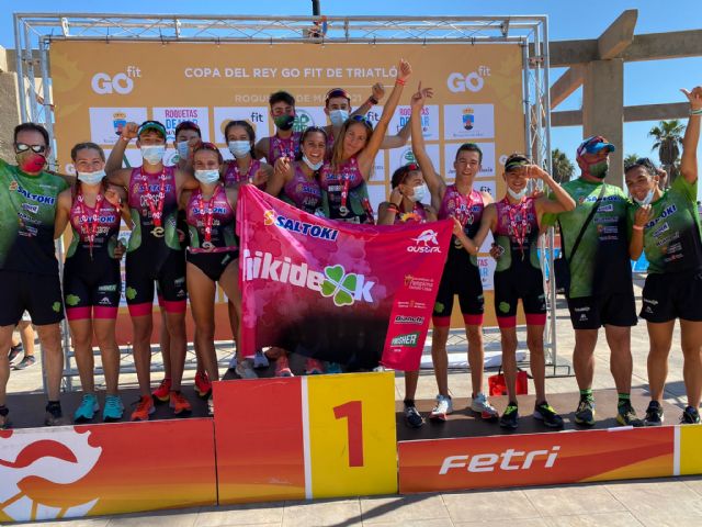 Rafa Navarro se proclama Campeón de España de Triatlón Contrarreloj por Equipos de Talentos junto al Saltoki Trikideak - 1, Foto 1