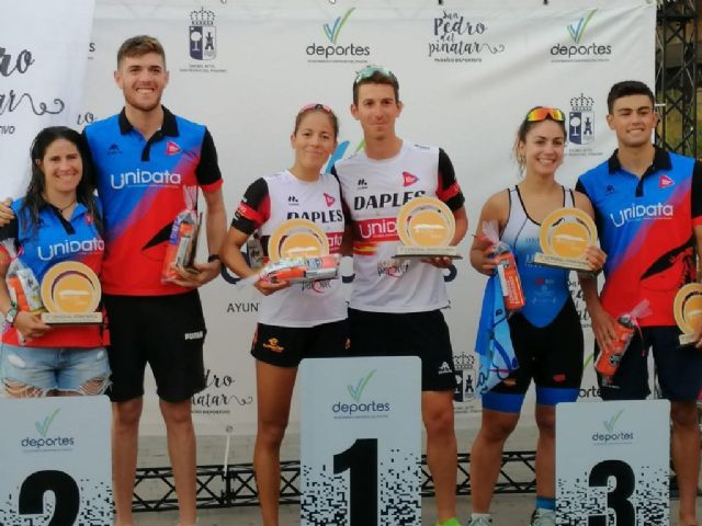 Nieves Navarro y Daniel Plá, ganadores del XII Triatlón Marina de las Salinas - 1, Foto 1