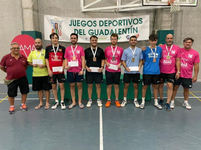 El Open de tenis de mesa de los JDG congrega a 80 palistas de diferentes puntos de la Región, Valencia y Andalucía - 1, Foto 1