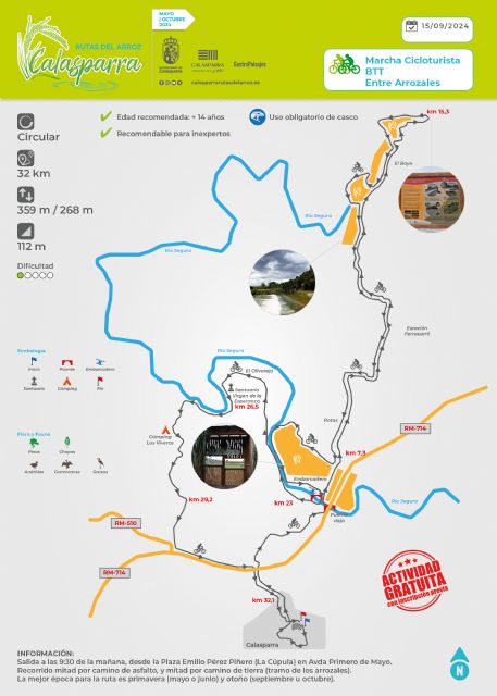 Marcha Cicloturista BTT| Paseo entre arrozales - 2, Foto 2