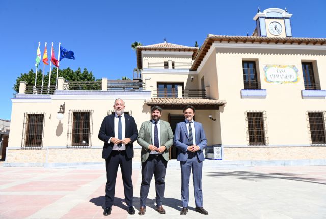 López Miras anuncia la exposición pública del proyecto de trazado de la autovía RM-1 a su paso por Santomera - 2, Foto 2