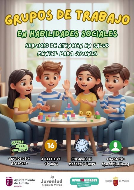 Juventud impulsa nuevos grupos de trabajo en habilidades sociales para mejorar la salud mental de los jóvenes - 1, Foto 1