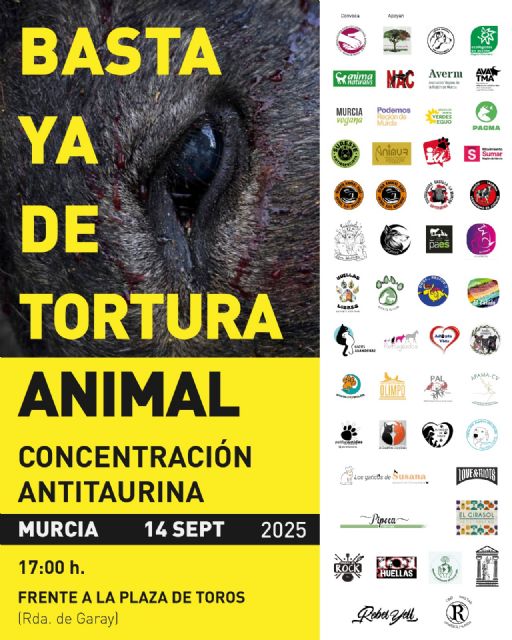 Murcia se moviliza contra la tauromaquia en la Feria de Septiembre: concentración el domingo 14 frente a la Plaza de Toros - 2, Foto 2