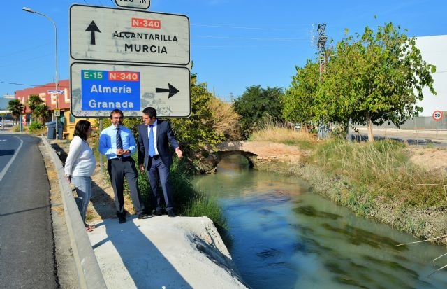 La Consejería de Fomento habilitará una zona de tránsito peatonal en la carretera que une Alcantarilla con la Puebla de Soto - 1, Foto 1