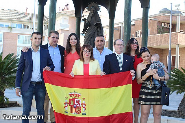 El PP de Totana celebrará mañana, 12 de octubre, un acto en homenaje a la bandera de España y a los caídos, Foto 1