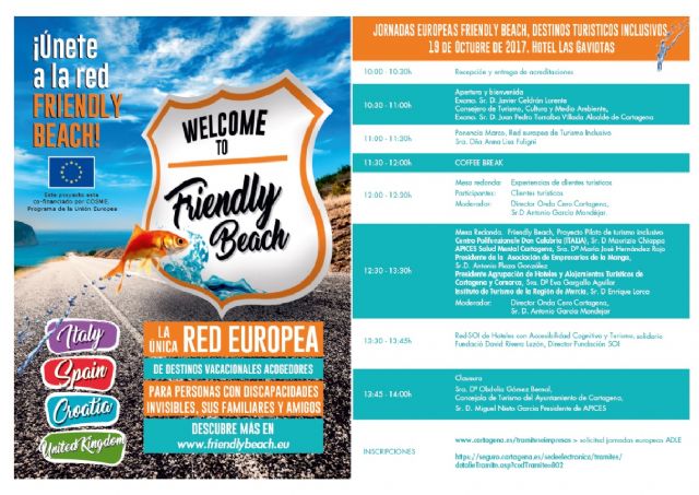 ADLE y Apices organizan una jornada para dar a conocer el proyecto Friendly Beach - 1, Foto 1