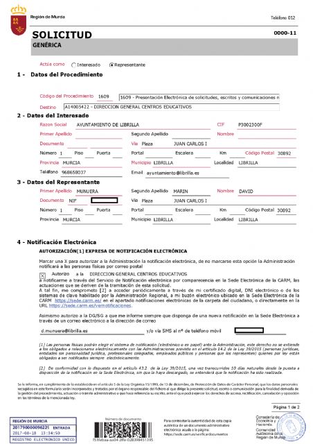 El Ayuntamiento de Librilla muestra su preocupación ante la desinformación de la Consejera de Educación - 4, Foto 4