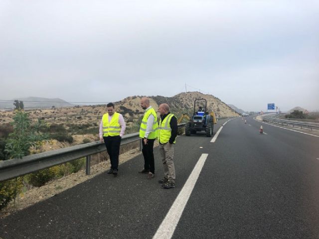Mejora de la visibilidad en la autovía que comunica Zeneta con San Javier - 1, Foto 1