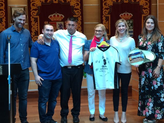 Recepción en el Ayuntamiento de Molina de Segura a los integrantes del equipo de fútbol sala Los Piratas de AFESMO, campeones de la Supercopa Liga FEAFES - 3, Foto 3