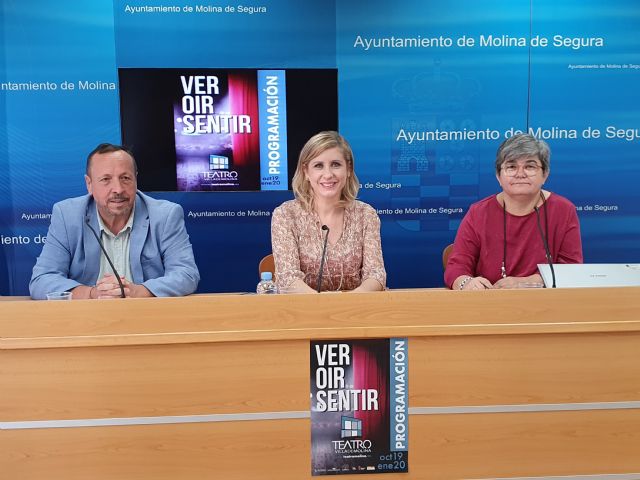 El Teatro Villa de Molina programa 28 espectáculos de octubre de 2019 a enero de 2020 bajo el lema VER, OÍR, SENTIR - 1, Foto 1
