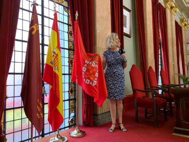 Alumnos del colegio El Taller visitan el Salón de Plenos del Ayuntamiento - 2, Foto 2