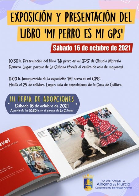 III feria de adopcin de animales con la presentacin del libro Mi perro es mi GPS, Foto 3