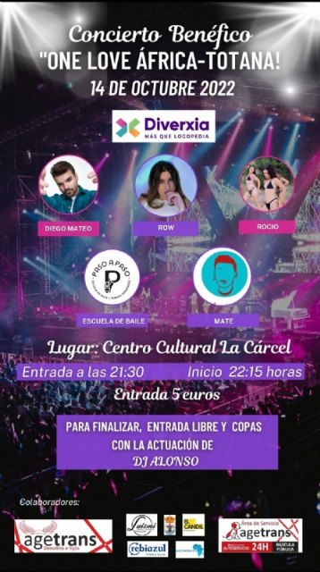 “ONE LOVE TOTANA-ÁFRICA”, concierto solidario a beneficio de la ONG Health for Africa - 2, Foto 2