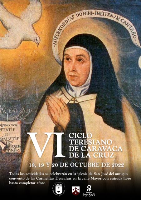 El VI Ciclo Teresiano de Caravaca contará con dos conferencias y un concierto de fados con letras de poemas de Santa Teresa - 2, Foto 2