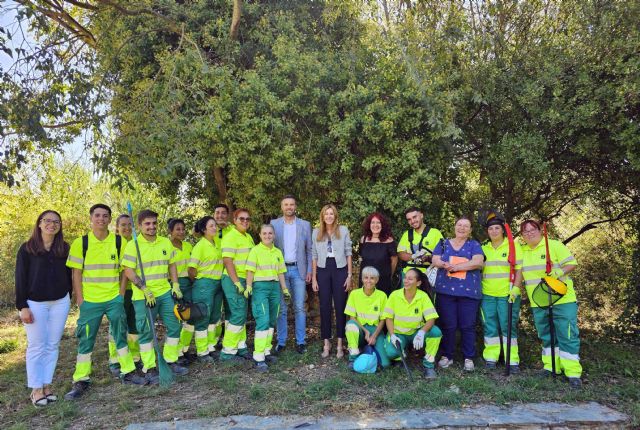Un nuevo programa de empleo juvenil trabaja en Caravaca en la mejora de jardines y del vivero de las Fuentes del Marqués - 3, Foto 3