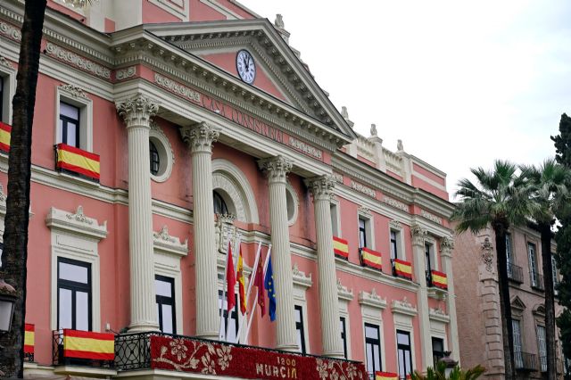 Murcia se engalana para celebrar el Día de la Hispanidad - 2, Foto 2