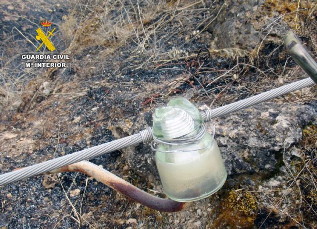 La Guardia Civil esclarece el incendio que calcin� aproximadamente 150 hect�reas de masa forestal del Parque Regional de El Valle y Carrascoy, Foto 7