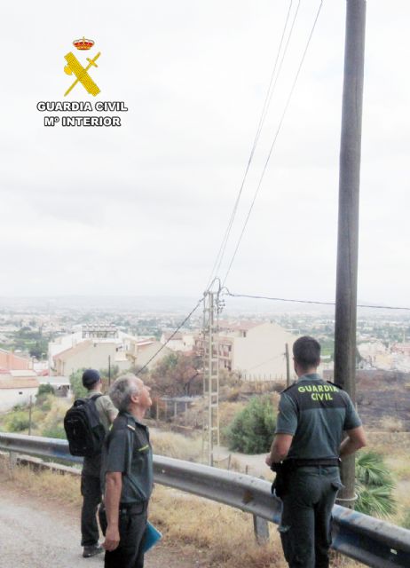 La Guardia Civil esclarece el incendio que calcinó aproximadamente 150 hectáreas de masa forestal del Parque Regional de El Valle y Carrascoy - 2, Foto 2