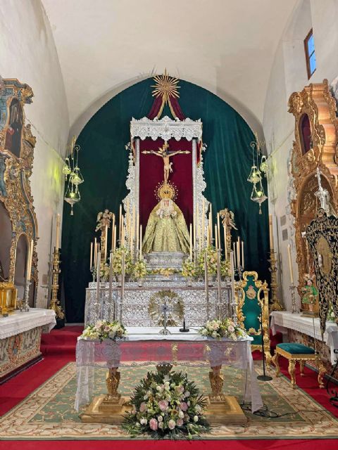 La Capilla de San Gregorio acoge los solemnes cultos conmemorativos de la Coronación de la Virgen de las Angustias en Alcalá del Río - 3, Foto 3