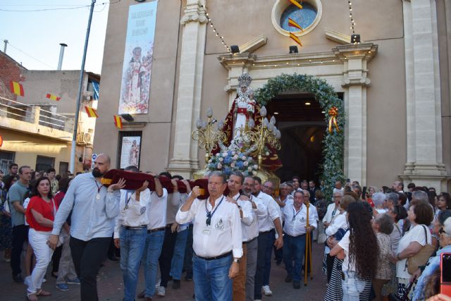 Las Torres de Cotillas despide con emoción a la Virgen de la Fuensanta tras dos días históricos - 2, Foto 2