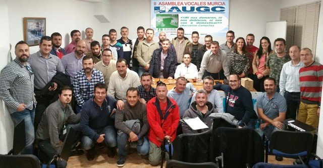 AUGC denunciando la falta de efectivos en la 5ª Zona de Murcia - 1, Foto 1