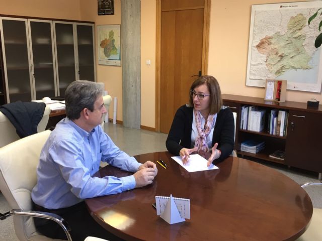 La Portavoz del Grupo Municipal del PP, Alicia Abellán, mantuvo ayer jueves, una reunión en la Consejería en la que Fernández LLadó - 1, Foto 1
